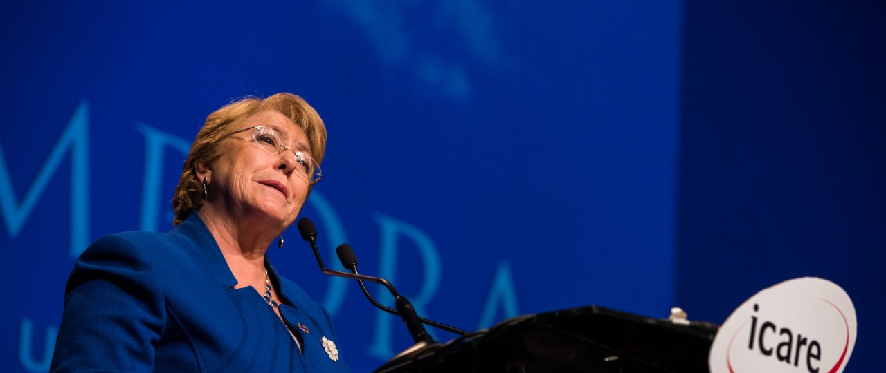 Michelle Bachelet hace un balance de su gestión en ENADE 2017: “Entregamos una economía en recuperación y con las finanzas claras”