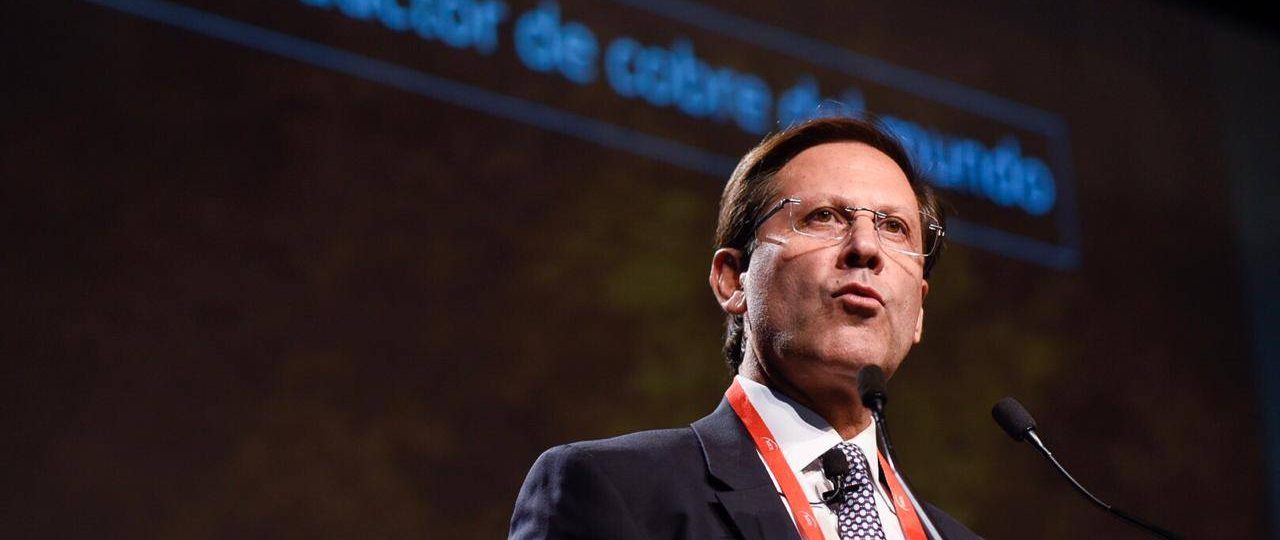 Iván Arriagada: “El cobre es la clave para la economía del futuro: sustentable, limpio y bajo en emisiones”.